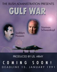 Gulf War poster